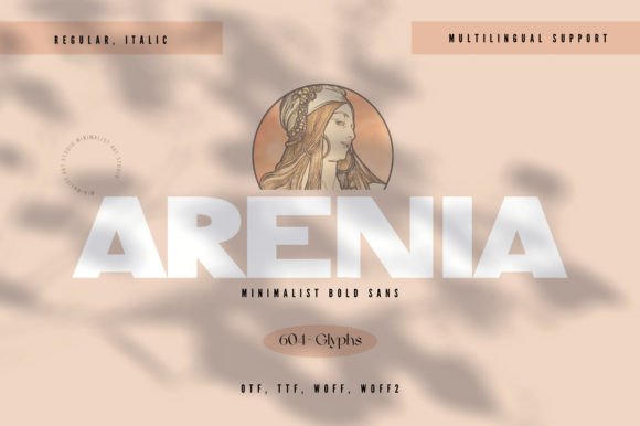 Arenia: The Sans Serif Font That Makes Your Campaigns Instantly Clear