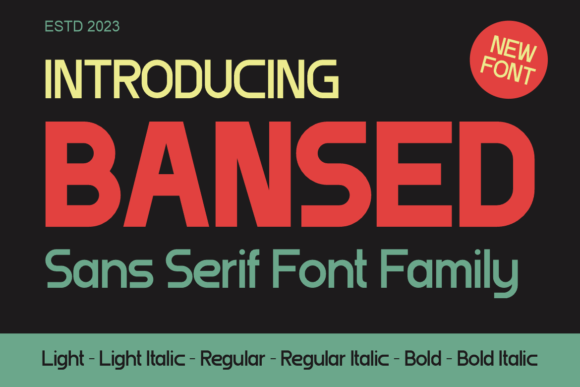 Bansed: A Modern Sans Serif Font for Scroll-Stopping Marketing