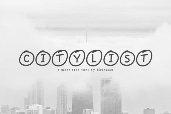 Citylist: A Modern Display Font That Elevates Your Brand