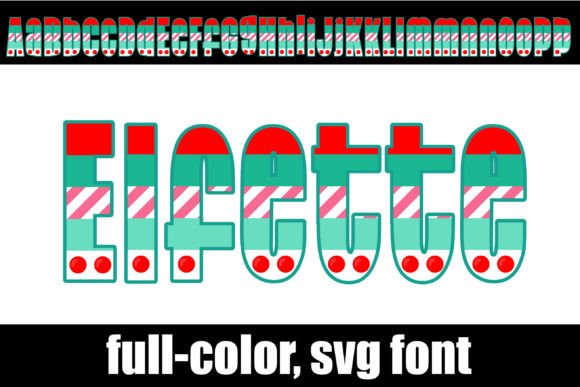 Elfette: A Christmas Color Font That Elevates Your Brand
