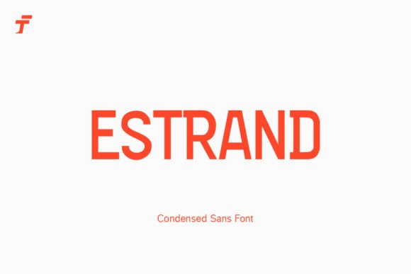 Estrand: A Bold, Clean Sans Serif Font for Handmade Makers