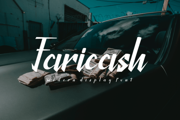 Faricash: A Modern Handwritten Font for Digital Branding
