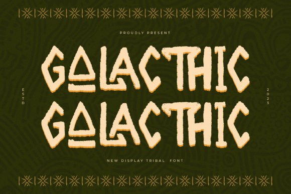 Galacthic: A Serif Typeface That Elevates Campaign Headlines