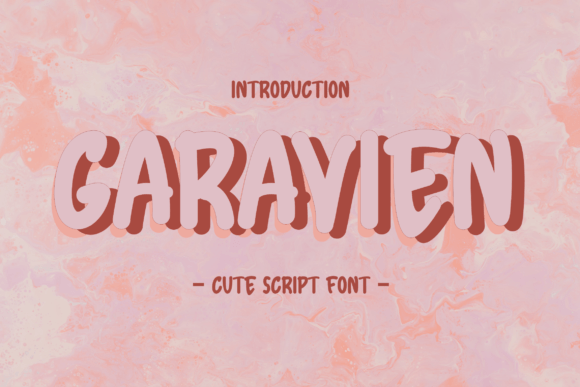 Garavien Font: A Modern Script Amp for Handmade Labels & Printables