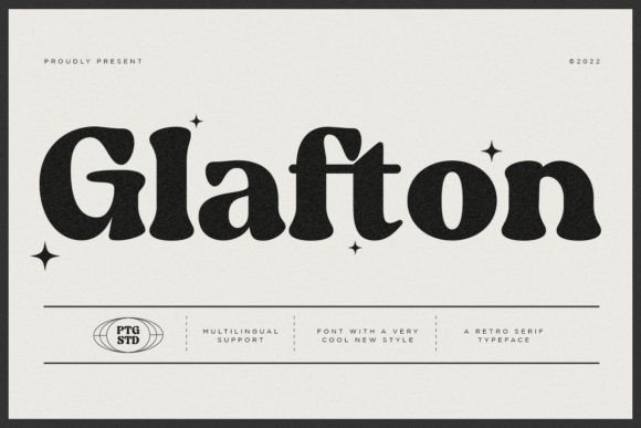 Glafton: A Modern Serif Font That Earns Its Place in Campaign Visuals