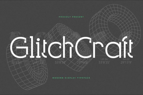 Glitchcraft: A Serif Typeface That Balances Modern Edge and Timeless Elegance