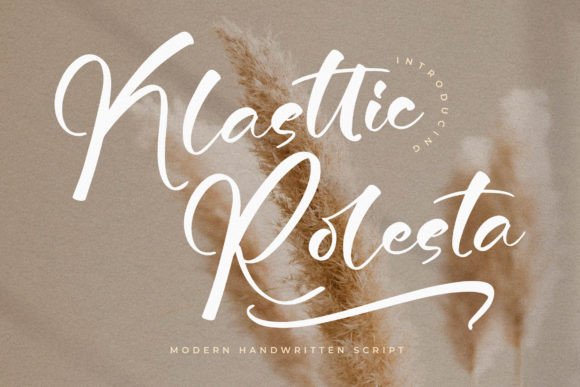 Klasttic Rolesta: A Premium Script Font for Handmade Brands