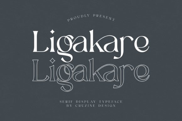 Ligakare: A Serif That Speaks With Quiet Authority