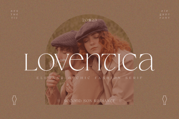 Loventica: An Elegant Serif Font for Editorial Design