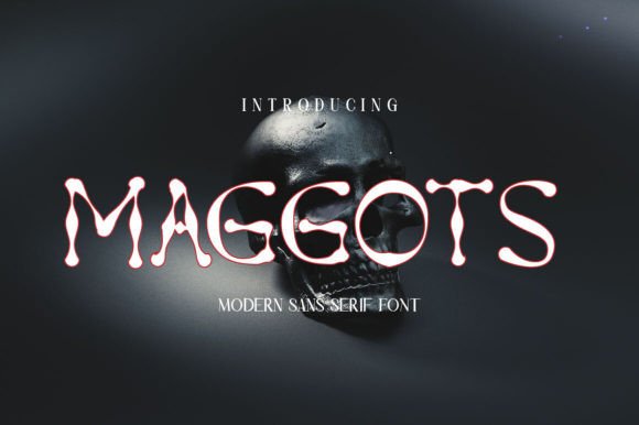 Maggots: A Distinctive Sans Serif for Bold Brand Moments