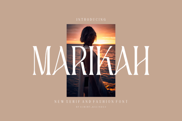Marikah: A Bold Serif Font That Makes Your Brand Feel Instantly Polished