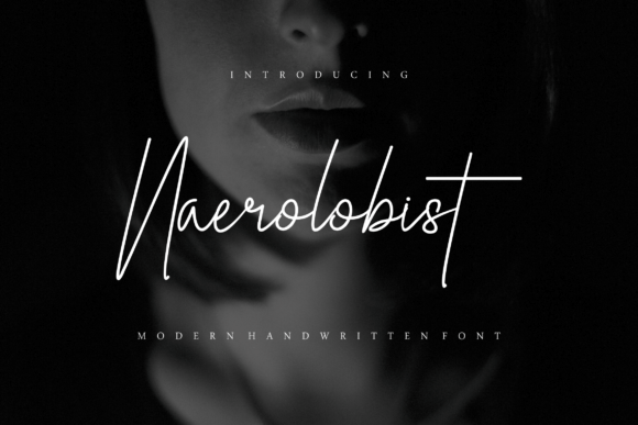 Naerolobist: A Modern Handwritten Typeface for Digital Branding