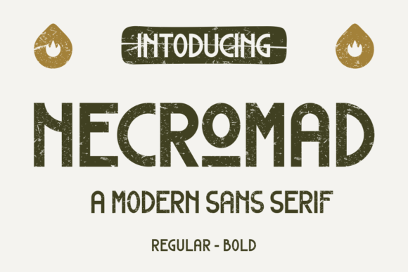 Necromad: A Calm, Confident Sans Serif for Thoughtful Publishing