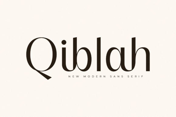 Qiblah: A Modern Sans Serif for Editorial Clarity and Style