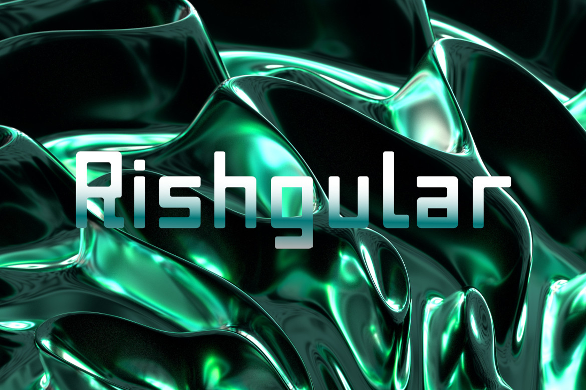 Rishgular: A Display Font That Makes Your Brand Feel Instantly Polished