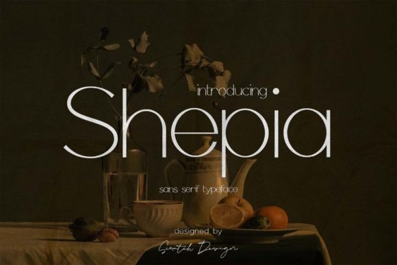 Shepia: A Clean Sans Serif That Earns Its Space in Real Campaigns