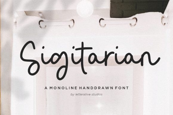 Sigitarian: A Handwritten Font That Makes Your Brand Feel Human