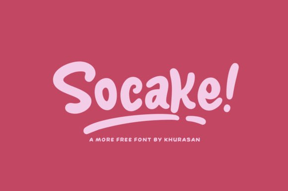Socake: A Modern Display Font That Delivers Personality