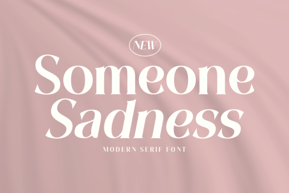 Someone Sadness: A Serif Font for Thoughtful Digital Branding
