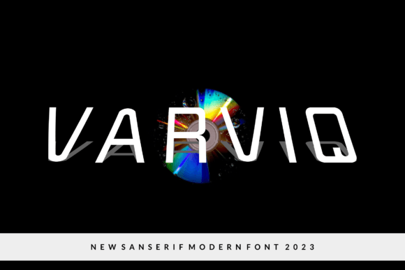 Varviq: A Bold, Modern Display Font for Digital Branding